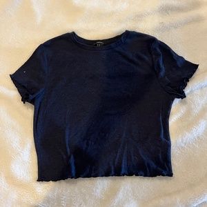 Forever 21 ruffled crop top